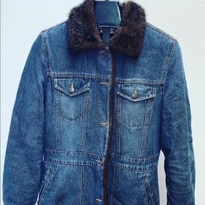 Unisex Vintage Marvin Richards Blue Jean Jacket